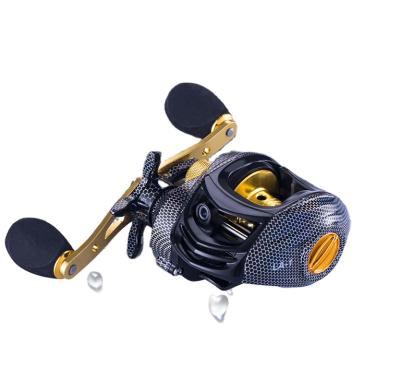 China Straight Bearings Waterproof Left / Right Baitcasting Fishing Reel High Speed ​​Fishing Reel With Magnetic Brake System for sale