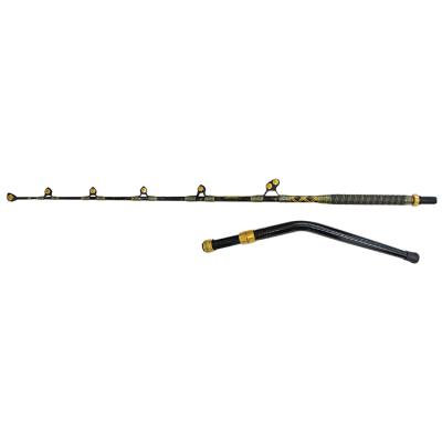 China Aluminum Construction Aluminum Handle Fishing Rod Aluminum Bent Handle Stand Up Fishing Rod for sale