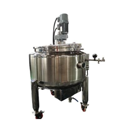 China Factory High Quality Stainless Steel Jacketed Agitator Tank for sale