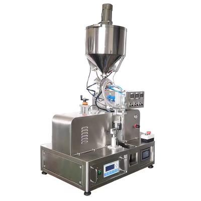 China Medical the body shop oil cream filling machine, body milk tube filling and sealing machine on factory sale for sale