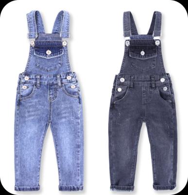 China Breathable Hot sell Boy's Overalls Full Length Boy dustrot washing denim Pants   Casual pants for sale