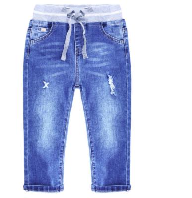 China Breathable Boy's denim Jeans Pants Wholesale Children Fashion  High Quality  Denim Straight for Boy Clothing Casual for sale