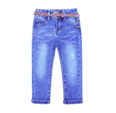 China Breathable Wholesale Children Fashion Boy's denim Jeans Pants  High Quality  Denim Straight for Boy Clothing Casual for sale