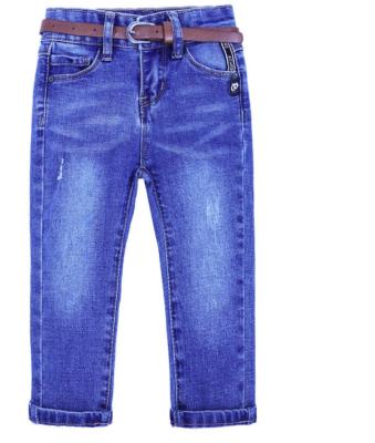 China Breathable Boy's denim Jeans Pants Wholesale Children Fashion  High Quality  Denim Straight for Boy Clothing Casual for sale