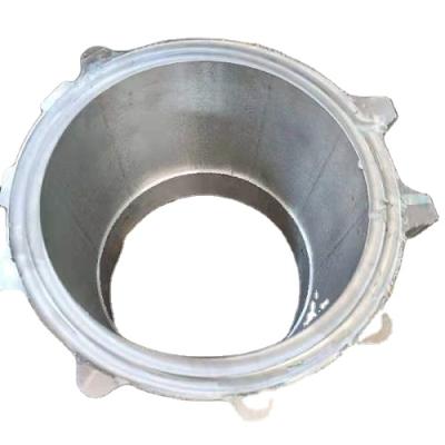 China Aluminum Custom Extruded Aluminum Motor Housing With Friction Stir Fsw Welding Cooling for sale