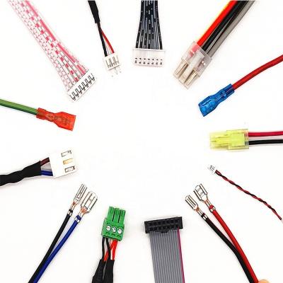 China Electronic Customized Terminals 10 16 6 14 18 5 44 2 20 Pin Molex Male To Female Assembly Connector Cable Wire Harness for sale