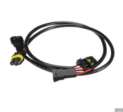 China Automobile Xenon Lamp Wire Harness H8 H9 H11HID Automotive Fog Light Lamp Wiring for sale