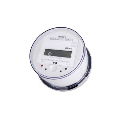 China PC (Poly Carbonate) Model DEM351PB Single Phase Three Wire Electronic Plug Installed Active Energy Meter for sale