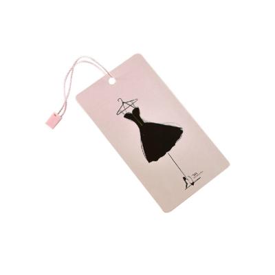 China Sustainable Custom Clothing Labels, Fast Delivery And Accept Custom Order Label, Paper Hand Tag For Clothing for sale