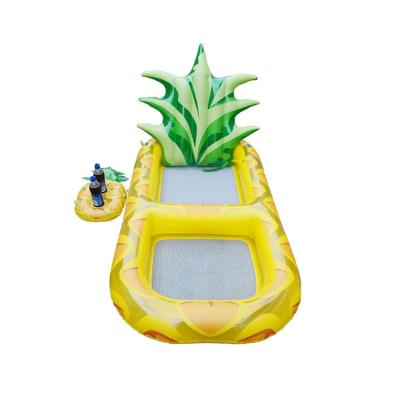 China PVC Inflatable Float Pineapple Fruit Swimming Toys Sinks Inflatable Pool Float For Swimming Pool for sale