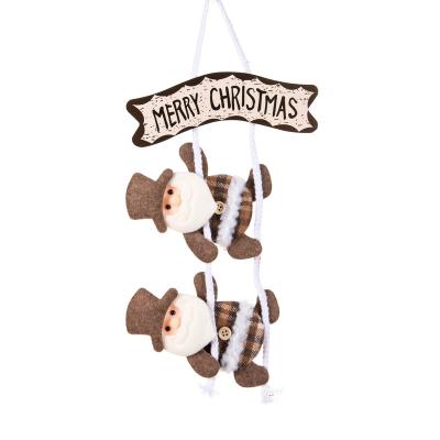 China 2 Style Christmas Hanging Deco.with Merry Christmas Words Christmas Supplies for sale