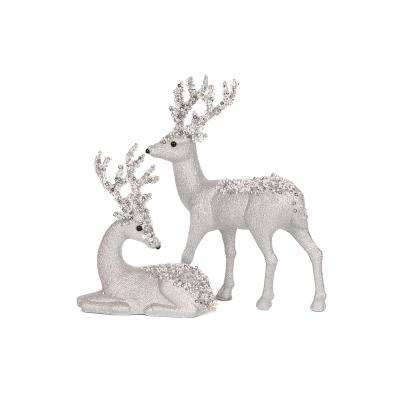 China Plastic Christmas Plastic Reindeer Set Deco., Christmas Reindeer, Christmas Supplies for sale