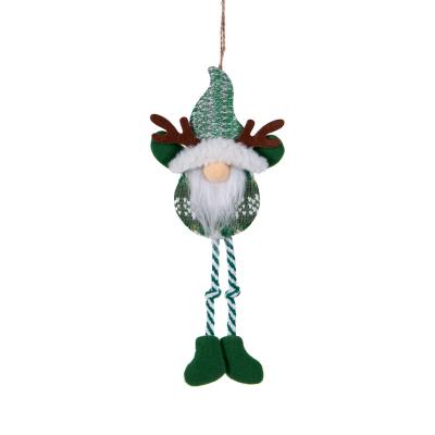 China Christamas tree decoration Christmas fabric hanging deco.in green color, Christmas decoration ornament, Christmas fabric pendant for sale