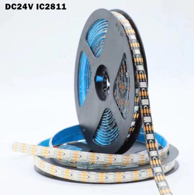 China Addressable Theme Park 5050 2811/6812 5V 10Mm 18W/M RGB Led Strip 60Leds/M Multicolor Ic Magic Colored Led Strip Light Flexible Led Strip for sale