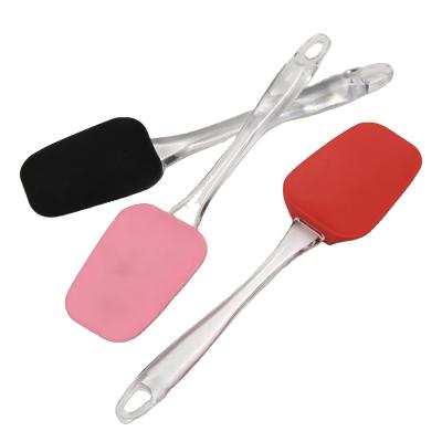 China 2021 Sustainable Top Silicone Rake Scraper Knife Set Tools Kitchen Cooking Accessories for sale