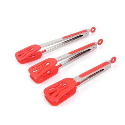 China Sustainable Silicone Dinner Kitchen Clip BBQ Cookware Serving And Cooking Tools for sale