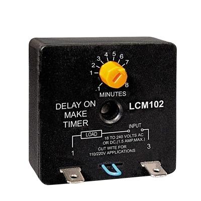 China Sealed Timer Delay LCM102 Delay On Make Timer Used To Delay Fan Startup for sale