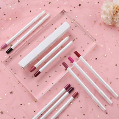 China Waterproof Wholesale Private Label Liner Waterproof Lip Liner Pencil High Matte 16 Colors Custom Pigment Lipliner for sale