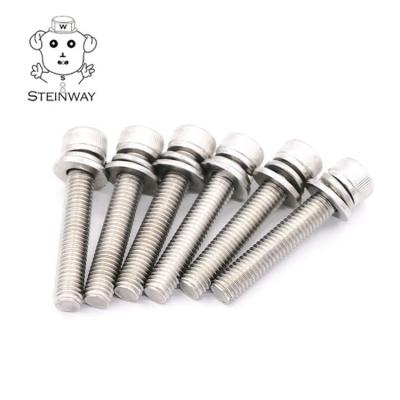 China Pan China Factory SUS304 316 Stainless Steel Hex Screw And Nut Kits For Pipe Flanges Screws Kit for sale