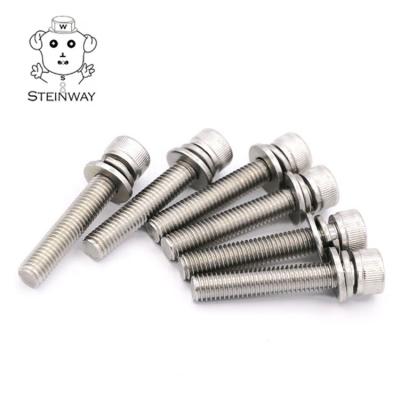 China Pan Professional Round Cylinder Head Hexagon Assortment Fastener Screw Kit Stainless Steel Bolt And Nuts Kit for sale