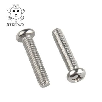 China Pan Phillips Pan Head SUS304 316 Machine Vesa Tv Or Monitor Mounting Screws for sale