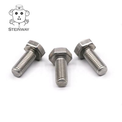 China Equipment Stainless Steel SUS304 SUS316 ASME 5/8-11 Unc Thread Hex Head Bolts for sale