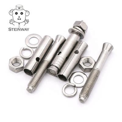 China Construction Industry Sleeve Metric Type Expansion Anchor Bolt Hot Selling Carbon Steel Cavity Wall Expansion Anchors for sale