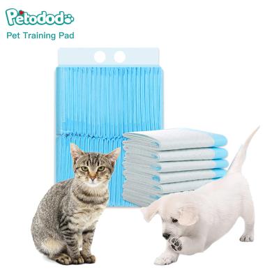 China Petododo Factory Direct Wholesale Stored Puppy Pee Pads Dog Training Pad Pet Training Urine Pad for sale