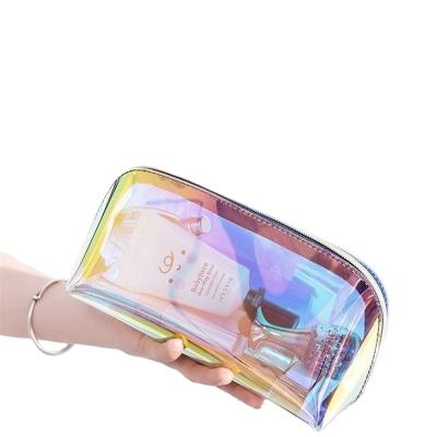 China Travel Fashionable Custom Waterproof Cosmetic Toiletry Bag Organic Beauty Pouch Bag With Custom Printing for sale