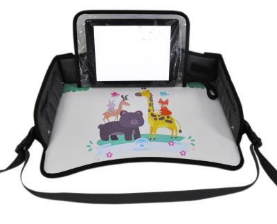 China Good Price Animal Pattern Kids Travel Tray Ningbo Backseat Car Seat Travel Tray Organizer For Kids for sale