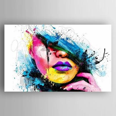 China Wholesale Waterproof Modern Home Decor Wall Hanging Handmade Oil Painting Abstract Art for sale