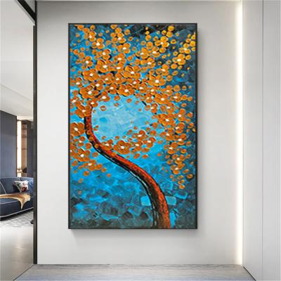 China Light Luxury Home Decoration Hanging Painting Hand Painted Art 100% Waterproof Hand Painted Oil Painting Abstract for sale