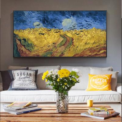 China Waterproof Famous Painting Reproductions On The Wall Art Canvas Prints Landscape Wall Prints Painting for sale