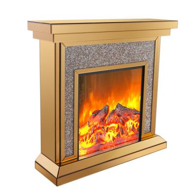 China HONGSING modern high quality electronic glass fireplace good prices for sale