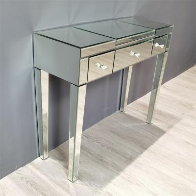 China K.D Modern All Handmade mirrored console dressing table dresser for bedroom decoration for sale