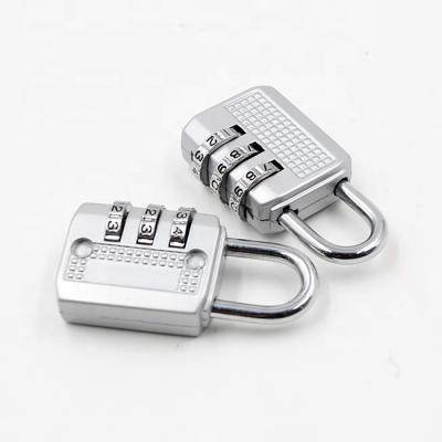 China Backpacks Mini Zinc Alloy Keyless Padlock xmm-8021Password Combination Locks Security Digital Reset Pad Lock for sale