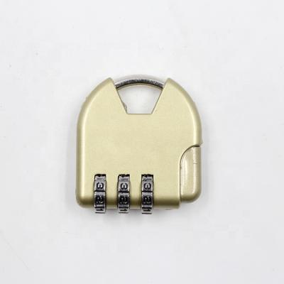 China Walkthrough 8005 Zinc Alloy Resettable Password Security Lock 3 Digit Combination Padlock for sale