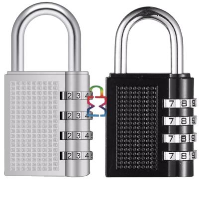 China 2018 favorite assword zinc alloy lock 4 digits number combination security code padlock for sale