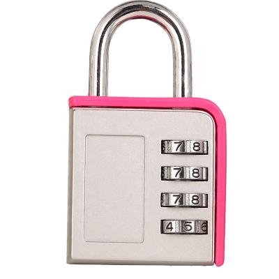 China Famous big padlock factory direct supply dial 4 digit Zince alloy brands xmm-8072L for sale