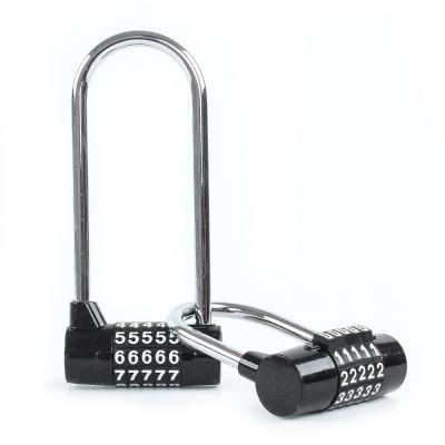 China Amazon GYM XMM-8057 Popular Long Combination Anti-theft Padlock Cabinet Pool Club Lock 5 Digital Lock for sale