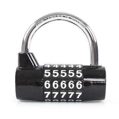 China Heavy duty zinc alloy factory directly xmm-8057 high quality combination 4 large combination zinc alloy digital padlock MMX door luggage gym padlock for sale