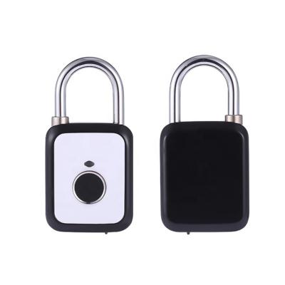 China Hot Selling Amazon Lock XMM-S02 Fingerprint Lock Portable Luggage Padlock Zinc Alloy Electronic Digital Biometric Smart Zinc Alloy Travel for sale