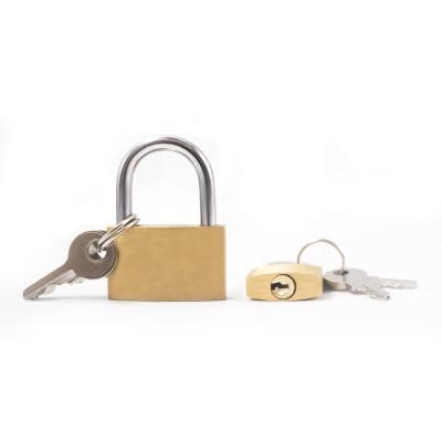 China Brass Brand Heavy Duty 20mm, 30mm, 40mm, 50mm, 60mm Mini Iron Lock MMX Brass Padlock With 2 Keys Wenzhou Xinmima Factory for sale