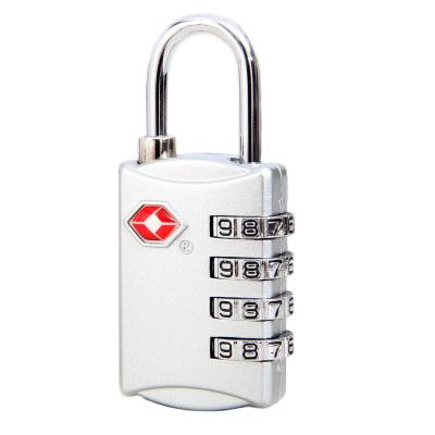 China Customs Lock Zinc Alloy Zinc Alloy Combination Luggage TSA Password Code Padlock Travel Bag Customs Digital Lock XMM-027 for sale