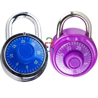 China Gymnasium Zinc Alloy High Quality Round Dial Combination Standard Padlock XMM-8056 for sale