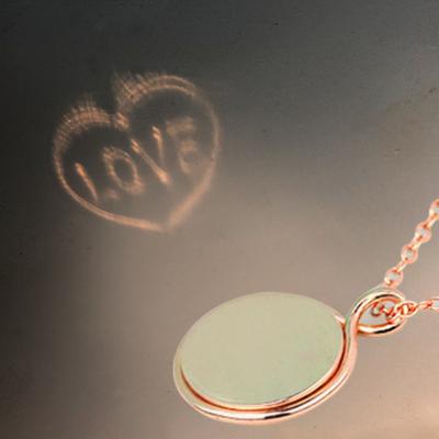 China Romantic Necklace Women's Projection Sweater Chain Only You Alive Pendant Current Necklace for sale