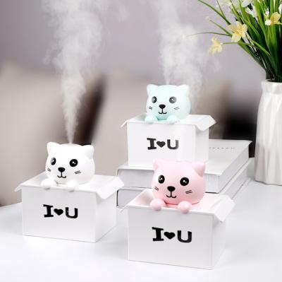 China Creative Simple Animal Gift Air Purifier Mini Fashion Household USB Humidifier for sale