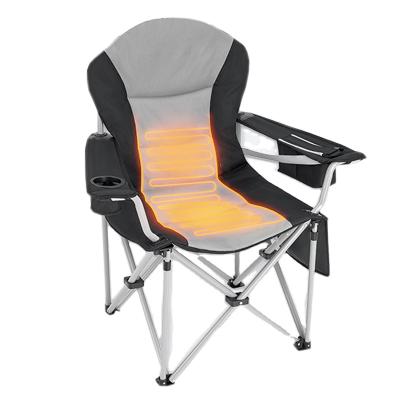 China Contemporary Heat Up Beach Chair Folding Heated Outdoor Comfortable Fishing Camping Chair for sale