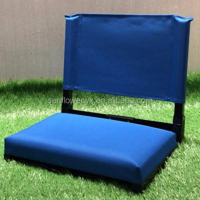 China Simple Folding Portable Folding Stadium Chair Backpack Stadium Cushion for sale