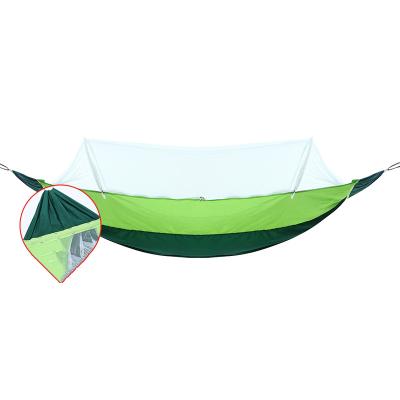 China Contemporary Double Person Hammock With Mosquito Net Hanging Portable Hammock For Adult for sale